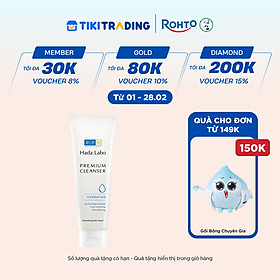 Sữa rửa mặt Hada Labo dưỡng ẩm cao cấp Premium Cleanser Hydrating 100g