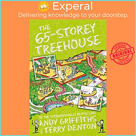 Hình ảnh sách Sách - The 65-Storey Treehouse by Andy Griffiths (UK edition, paperback)