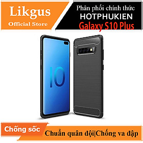 Ốp lưng chống sốc Likgus cho Samsung Galaxy S10 Plus - Hàng chính hãng