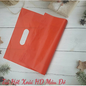 1 KG Túi Hột Xoài HD Màu Đỏ - Túi Nilon Xoài HD Đủ Kích Thước