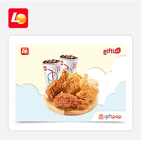 Giftpop - Lotteria Evoucher Combo 4 chicken