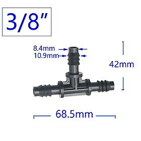 Mua Gói 5 cái TÊ T ỐNG 13MM
