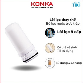 Lõi lọc nước thay thế cho bộ lọc tại vòi Konka KPW-LT01, lọc nước trực tiếp, sử dụng 3-6 tháng.