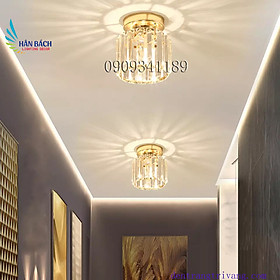 Mua Đèn ốp trần pha lê