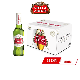 Bia Stella Artois Thùng 24 Chai 310ml - Bia Nhập Khẩu