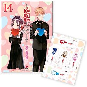 Kaguya-sama: cuộc chiến tỏ tình - tập 14 - tặng kèm bảng mini bookmark