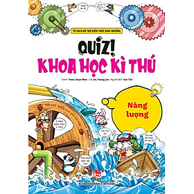 Sách Comic - Quiz! Khoa Học Kì Thú - Năng Lượng