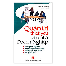 Quản Trị Thiết Yếu Cho Nhà Doanh Nghiệp