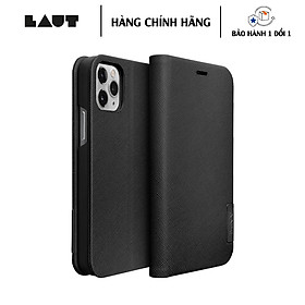 Ốp Lưng Cho Iphone 12/ 12 Pro LAUT Prestige Có hai khe cắm thẻ tín dụng bên trong nắp - Hàng Chính Hãng