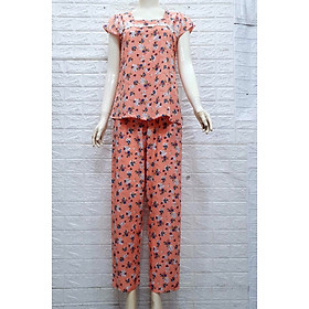 Đồ Bộ Măc Nhà, Đồ Bộ Nữ Tole 2 Da Tay Quần Dài Tay Con Bigsize, Màu 2