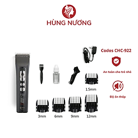 Tông Đơ Cắt Tóc Trẻ Em CODOS CHC-922 Chuyên Nghiệp, Gọn Nhẹ, Dễ sử dụngTẶNG Áo Choàng Cắt Tóc- Tăng Đơ Cắt Tóc Trẻ Em