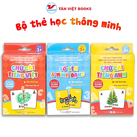 Sách thẻ học thông minh giúp trẻ nhận biết và ghi nhớ từ vựng - hình ảnh - Số đếm & hình dạng