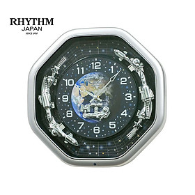 Mua Đồng hồ treo tường Nhật Bản RHYTHM Magic Motion 4MH891WD19  Kt 37.0 x 37.0 x 9.5cm  1.97kg  dùng PIN