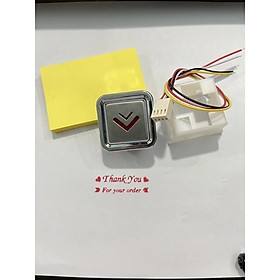Mua Nút nhấn vuông Thang Máy  Nút bấm vuông Thang Máy  Mặt Inox  Nút Thiên Nam