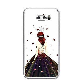 Ốp lưng dẻo cho điện thoại LG V30 - 0106 GIRL03 - Hàng Chính Hãng