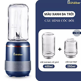 Mua Máy Xay Sinh Tố Đa Năng Mini Bühäiber BHB-0723 - 2 cối Xay Rau  Củ  Quả  Thịt Cá Tiện Dụng - Hàng Chính Hãng