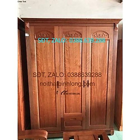Mua Tủ để đồ gỗ xoan đào 3 cánh