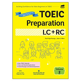 Hình ảnh Toeic Preparation LC + RC - Volume 2 (Bao Gồm Sách Và Audio Scripts & Answers Key)