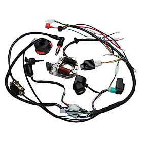 Full  Electrical Wiring Harness Kit for  Kart