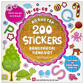 Bộ Sưu Tập 200 Stickers - Bảng Chữ Cái Tiếng Việt