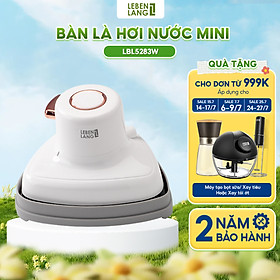 Mua Bàn là hơi nước cầm tay mini Lebenlang LBL5283  công suất 800W  nhỏ gọn tiện lợi  bảo hành 2 năm - hàng chính hãng