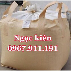 COMBO 10 BAO JUMBO 1 TẤN,BAO CẨU HÀNG 1 TẤN, BAO CẨU 1000KG