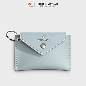 Ví Yuumy ( Thời trang nữ nắp gập cỡ nhỏ - Ví móc khóa da Seasand YMK15 )