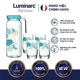 Bộ Bình Ly TT Luminarc Rotterdam Hiwaii 5 món - LUHIV4911