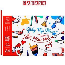 Tập Vẽ A4 - 40 Trang 120gsm - The Sun - Sắc Màu Nhí
