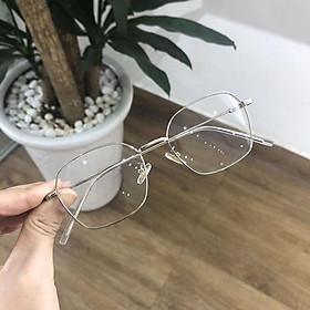 Gọng kính cận nam nữ đa giác thời trang LANI 2808 - Lắp mắt cận có độ theo yêu cầu