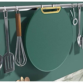Mua THỚT NHỰA KHÁNG KHUẨN TRÒN SIZE TO CÓ ĐẾ DỰNG GIÚP THỚT LUÔN KHÔ RÁO