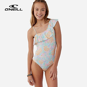 Đồ bơi một mảnh bé gái Oneill Piper Floral Ruffle One Shoulder - SP3874010-VAN