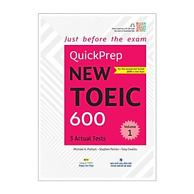 Hình ảnh QuickPrep New Toiec 600 - Volume 1