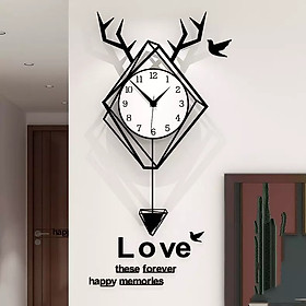 Mua Đồng hồ treo tường quả lắc CL005 - sang trọng và tinh tế