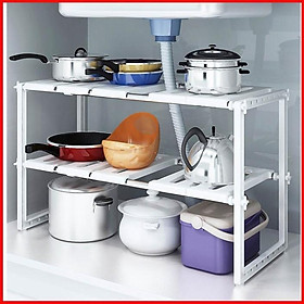 KỆ GẦM BẾP ĐỂ XONG NỒI DỤNG CỤ NHÀ BẾP ĐIỀU CHỈNH ĐỘ DÀI TÙY Ý