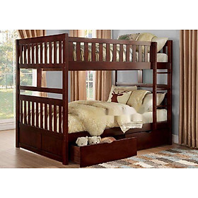 Mua Giường Tầng Unit Có Hộc Kéo (1m2) (Nâu)