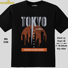 TOKYO, mã G56. Trở nên cá tính và ấn tượng cùng chiếc áo phông Goking cho nam nữ trẻ em. Áo phông hàng hiệu cho cặp đôi, gia đình, đội nhóm
