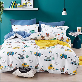 Bộ drap và áo gối NIN Collins - N190066 (4 món)