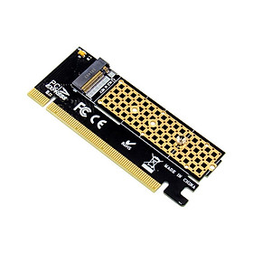 X16 m.2 NVME SSD thành PCIE 3.0 x16 Bộ điều hợp M Hỗ trợ thẻ giao diện khóa PCI Express 3.0 x4 2230-2280 Kích thước M.2