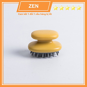 Lược gội đầu bằng silicon Shofuka, Bàn chải mát xa cơ thể, Bàn chải massage da đầu, bàn chải tắm toàn thân