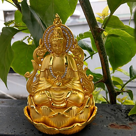 Tượng Phật 2 mặt Phật Tổ và Quan Âm