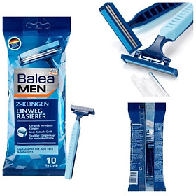 Dao cạo râu balea men x 10 cây