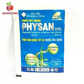 Dung Dịch Sát Khuẩn Trừ Các Loại Nấm Bệnh Cây Trồng Physan 20 SL - Gói 12ml