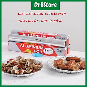 Mua Giấy bạc nướng dài 3m cho nồi chiên không dầu nướng thịt thực phẩm cách nhiệt bọc thức ăn DrbStore