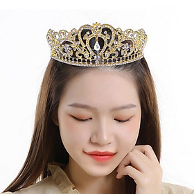 Tiara and Crown Elegant Jeweled Costume Headbands for Birthday Party Prom