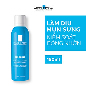 Xịt Khoáng Giúp Làm Sạch Và Dịu Da La Roche-Posay Serozinc (150ml)