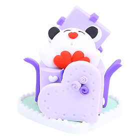 Hộp Quà Gấu Tím Dona Clay HQGT01