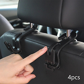 Car Seat Headrest Hook Vehicle Back Seat Headrests Hooks for Grocery