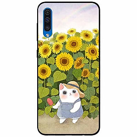 Ốp lưng dành cho Samsung A50 / A50s mẫu Mèo Mập Hướng Dương