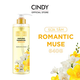 Sữa Tắm Nước Hoa Cindy Bloom Romantic Muse - Quyến Rũ 640g